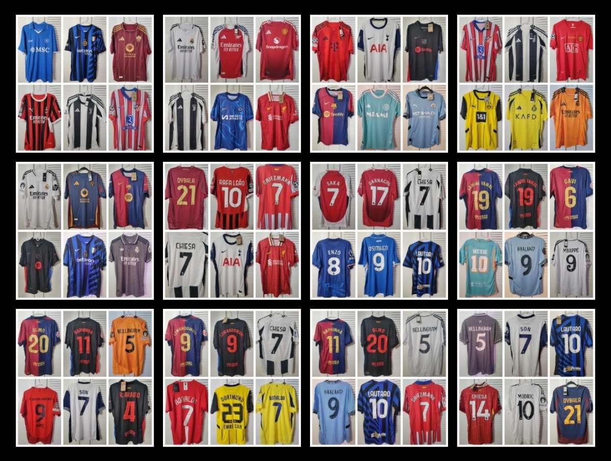 Jersey Soccer 2025 Player Version and Fan Size M L XL 2XL3XL