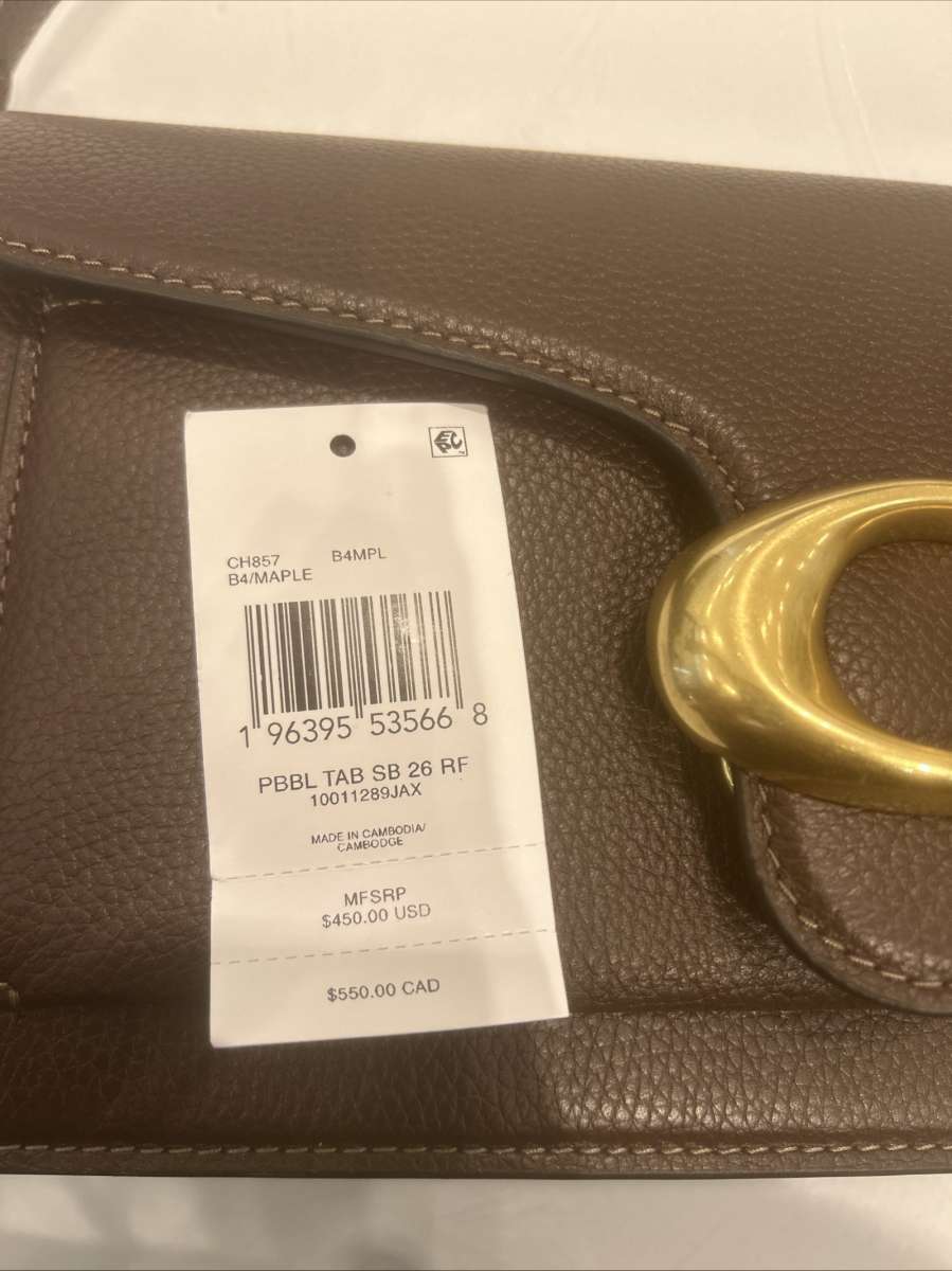 COACH Maple Tabby Shoulder Bag 26