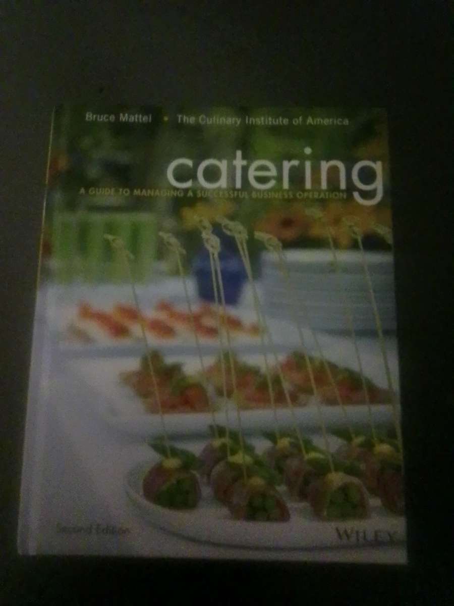 2nd Edition Catering Text Book from The Culinary Institute