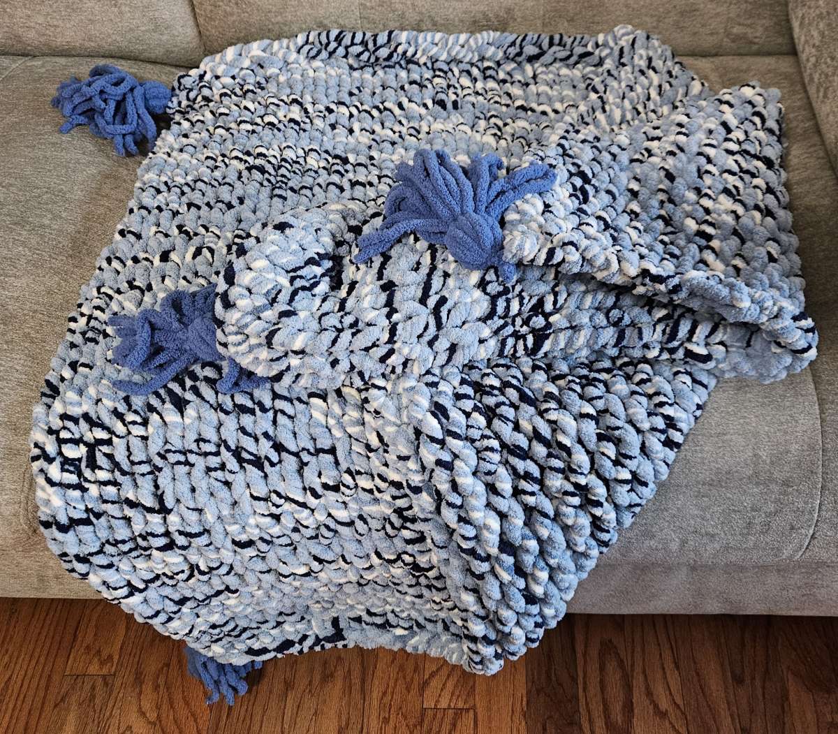 Carolina Themed Throw