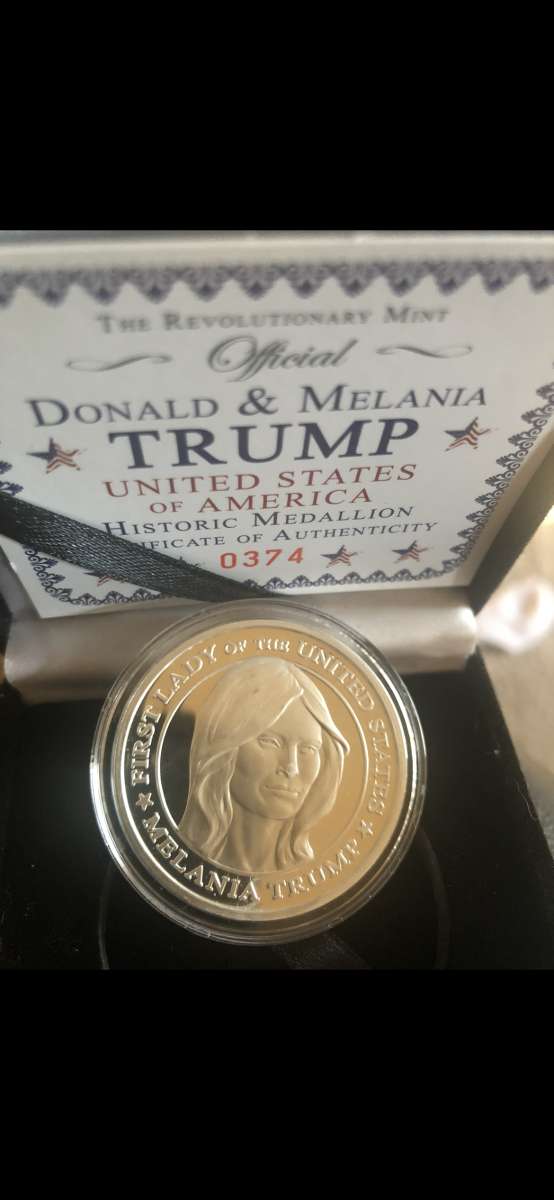 Trump Silver Coin