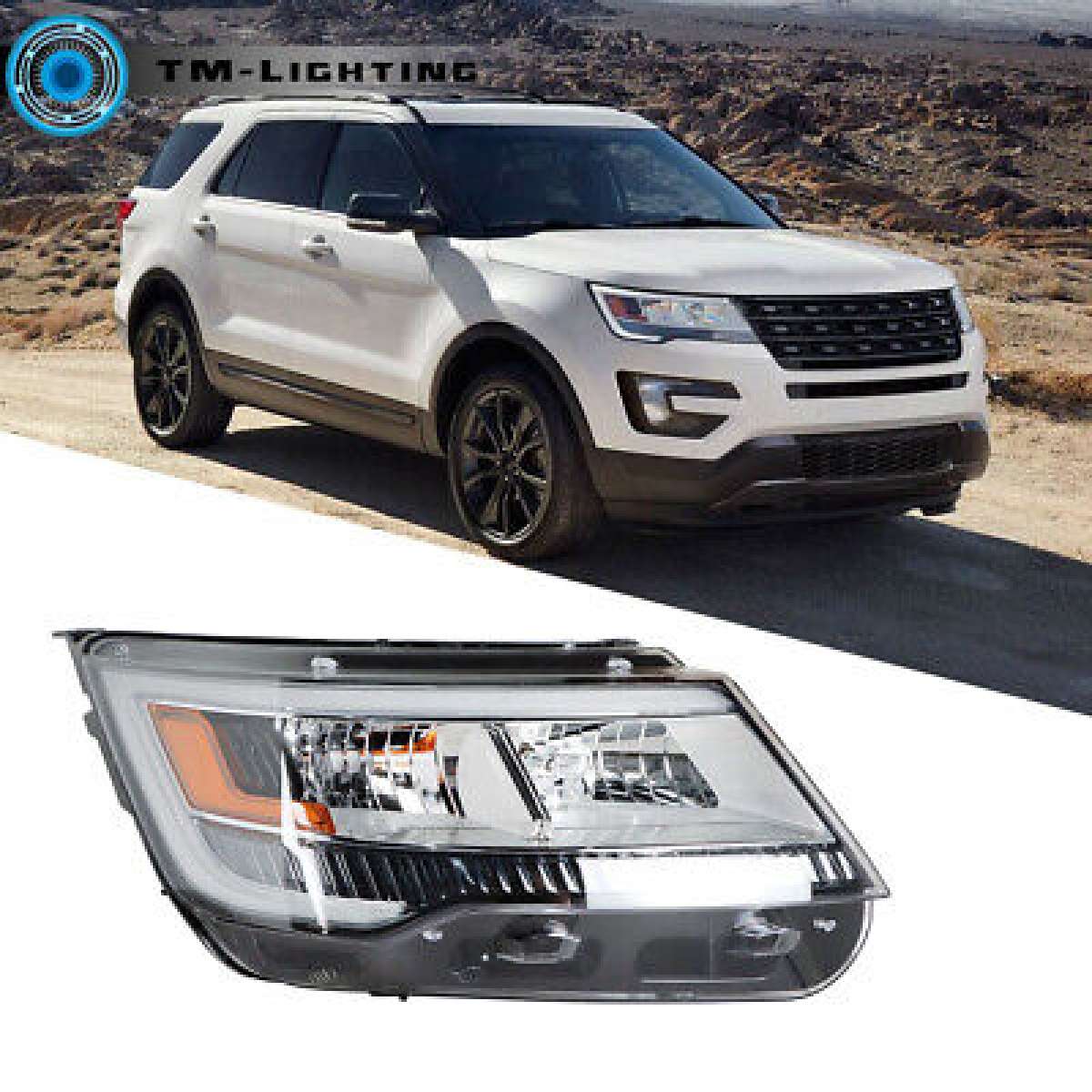 in lighthouse left for Ford Explorer xlt 2016 2018