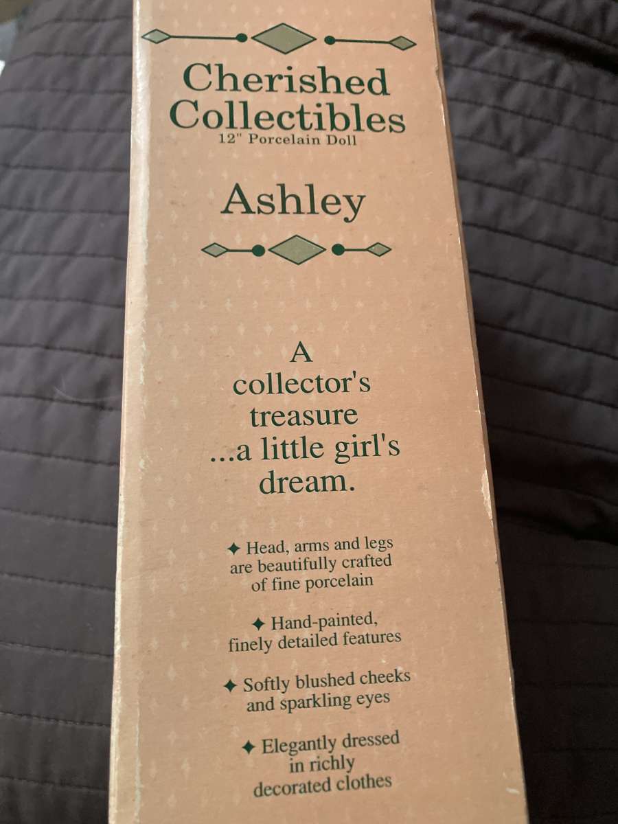 Cherishable collections Ashley porcelain doll Cherishable