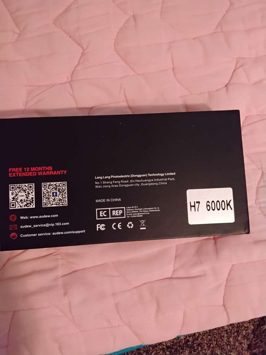 bombilla led h7 6000k