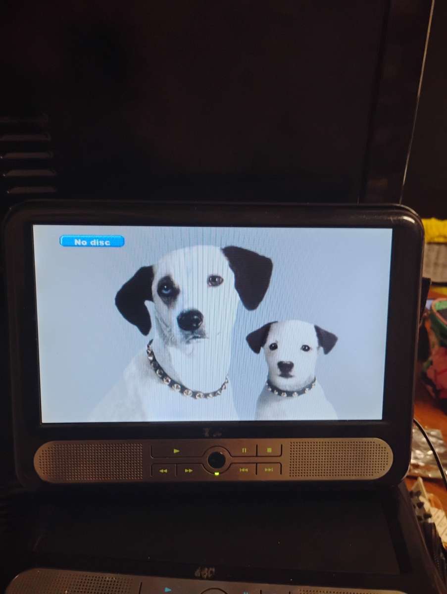 car tv portable plays dvds