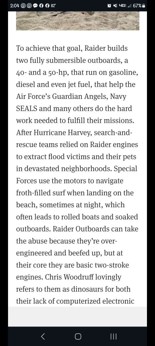 raider 40hp outboard