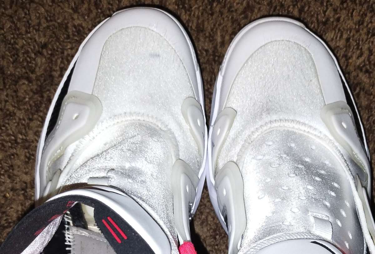 Nike Jordans new with small blemish Worn 3 times