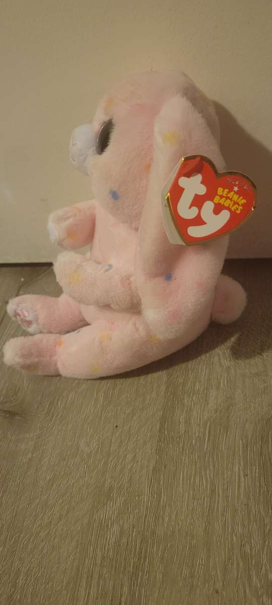 The Beanie Babies Collection Bellies easter may rabbit MINT