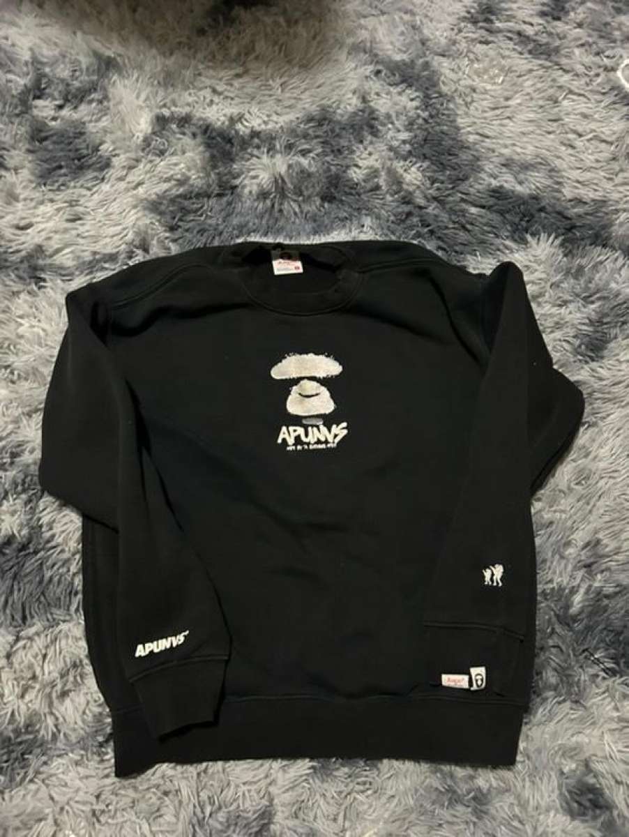 Black Bape Sweatshirt text me before buying