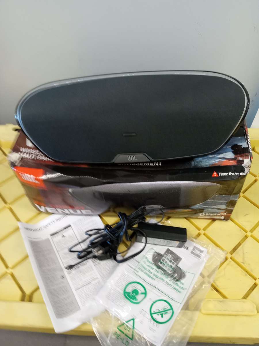 the JBL speaker model venue new