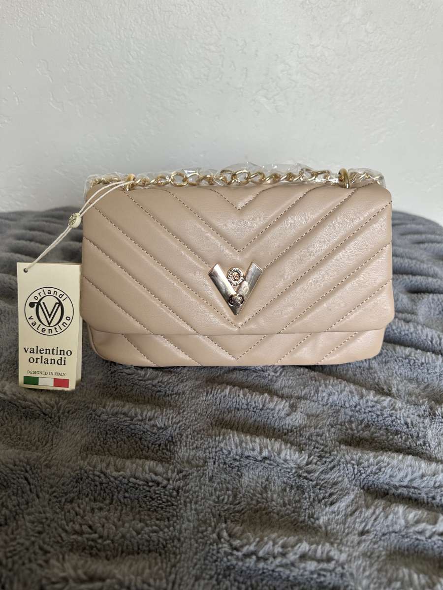 Beige Shoulder Bag