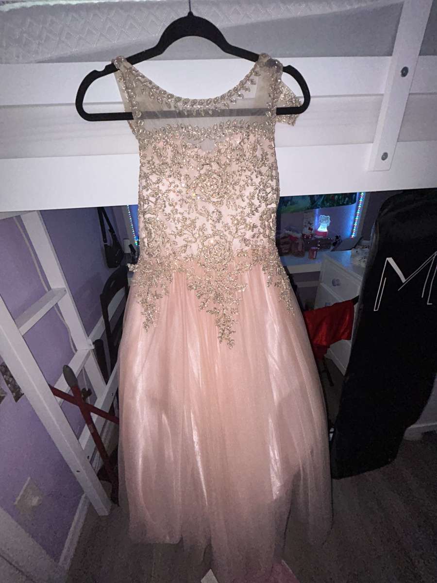 pink pageant dress