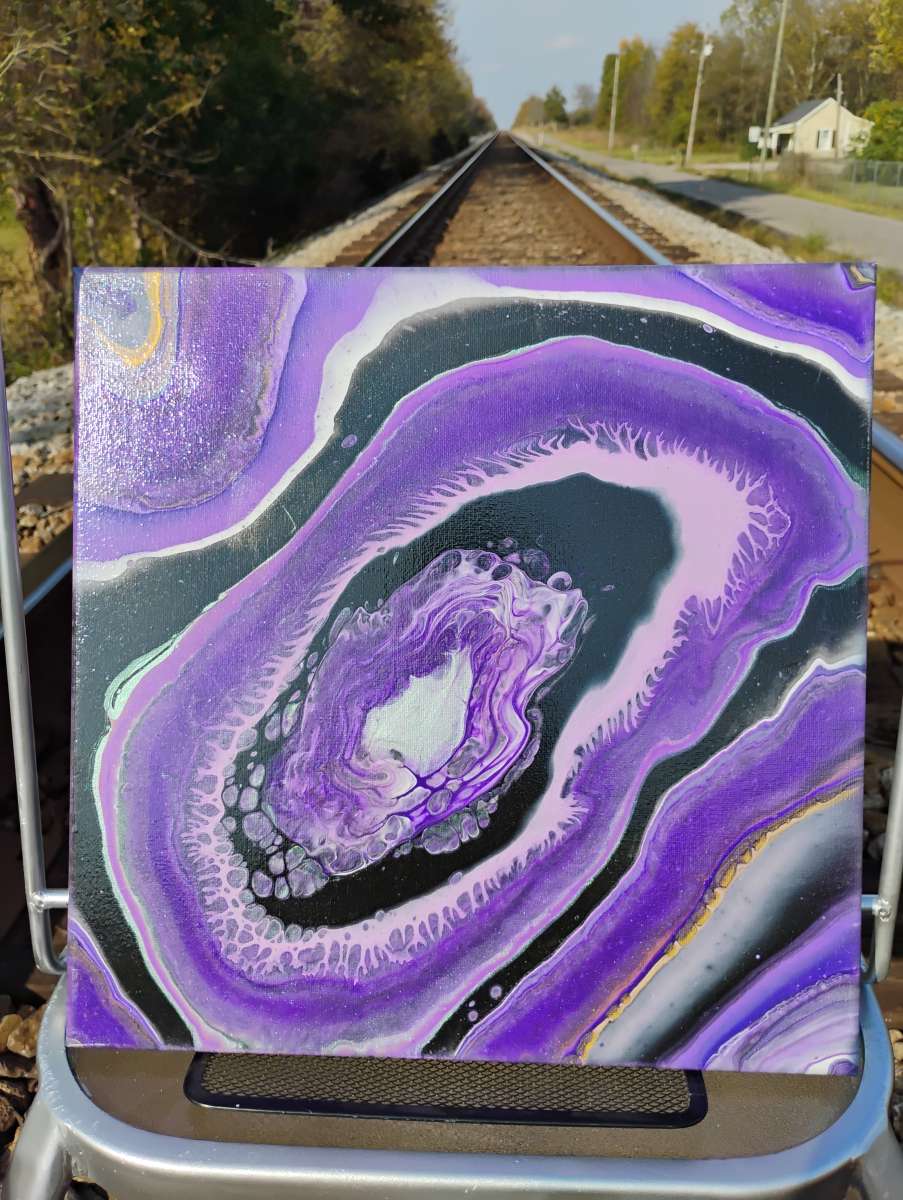 14in x 14in Acrylic Painting