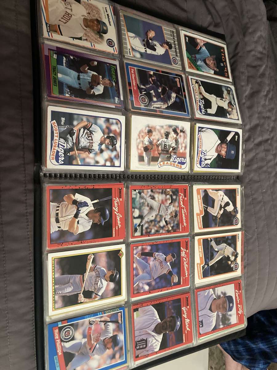 book of baseball cards