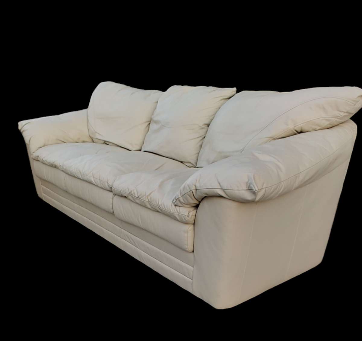 2 piece Leather Couch Sofa and Loveseat