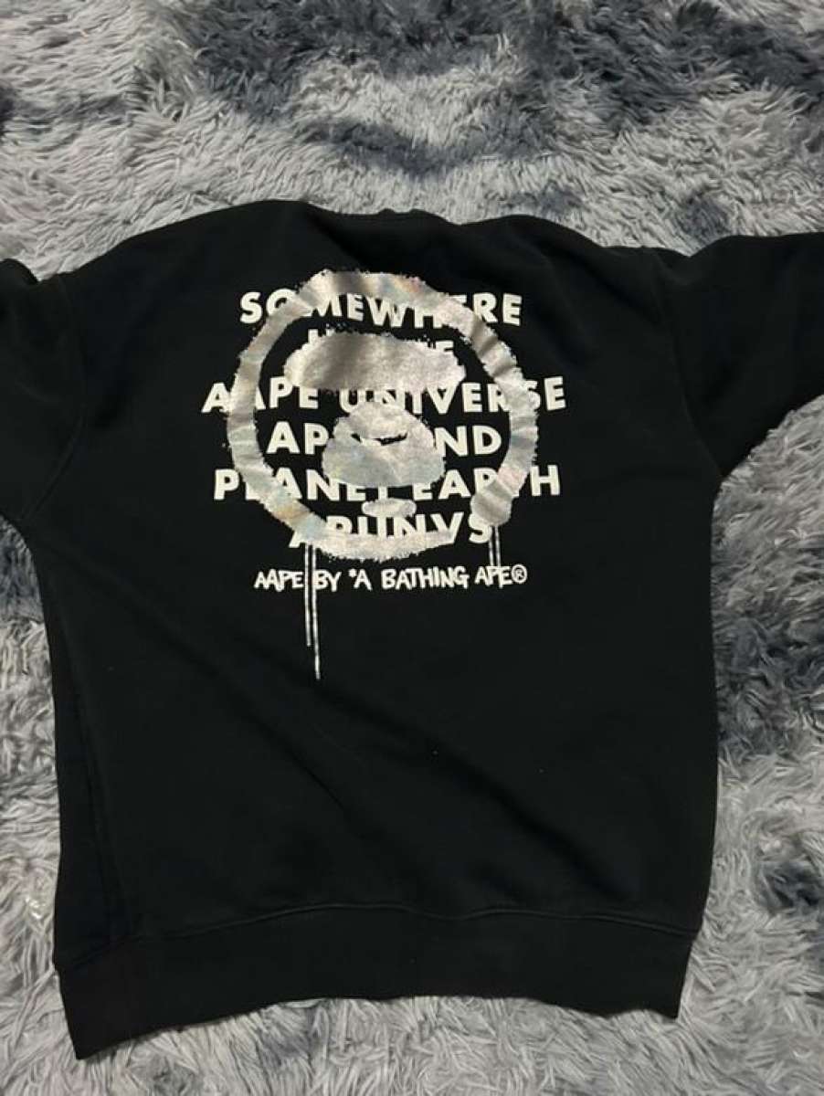 Black Bape Sweatshirt text me before buying