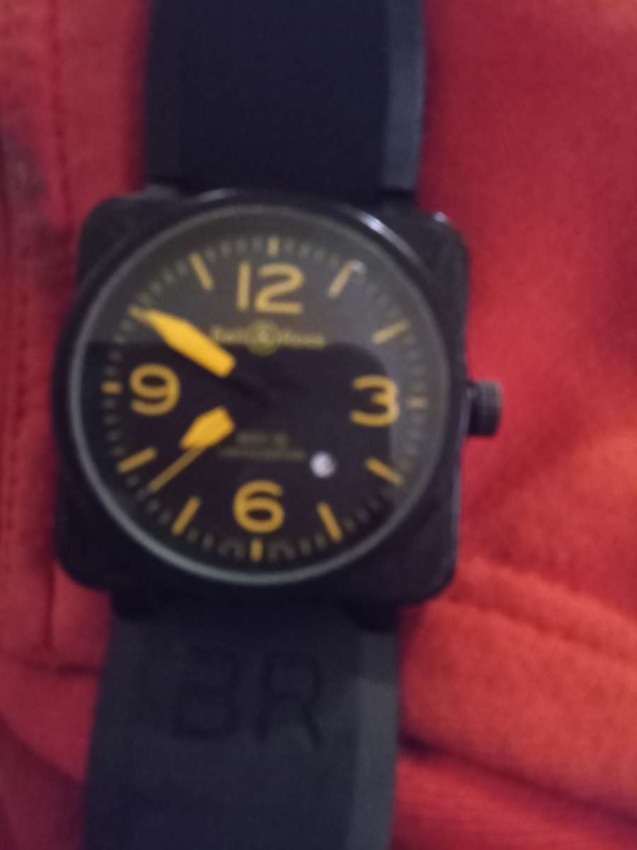 bell and Ross mens aviator watch