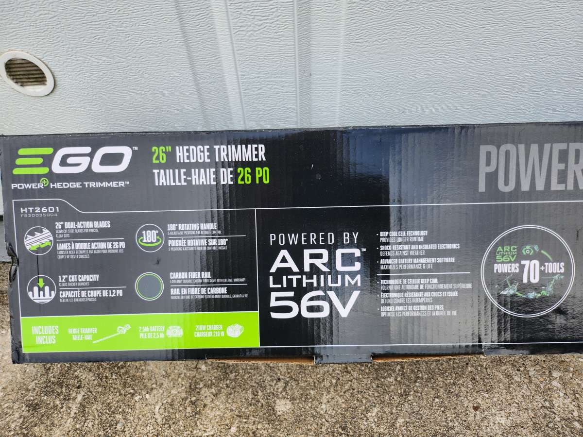 EGO 56v 26 Inch Hedge Trimmer