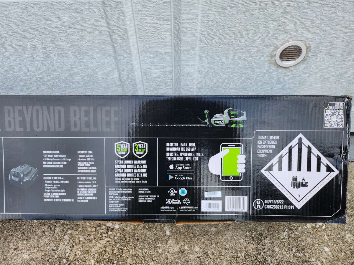 EGO 56v 26 Inch Hedge Trimmer