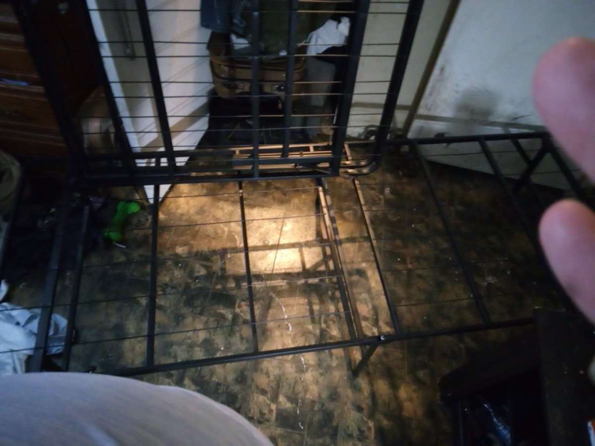 two twin sectional bed frame set