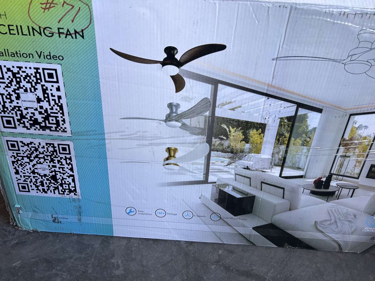 DC Motor Cieling Fan
