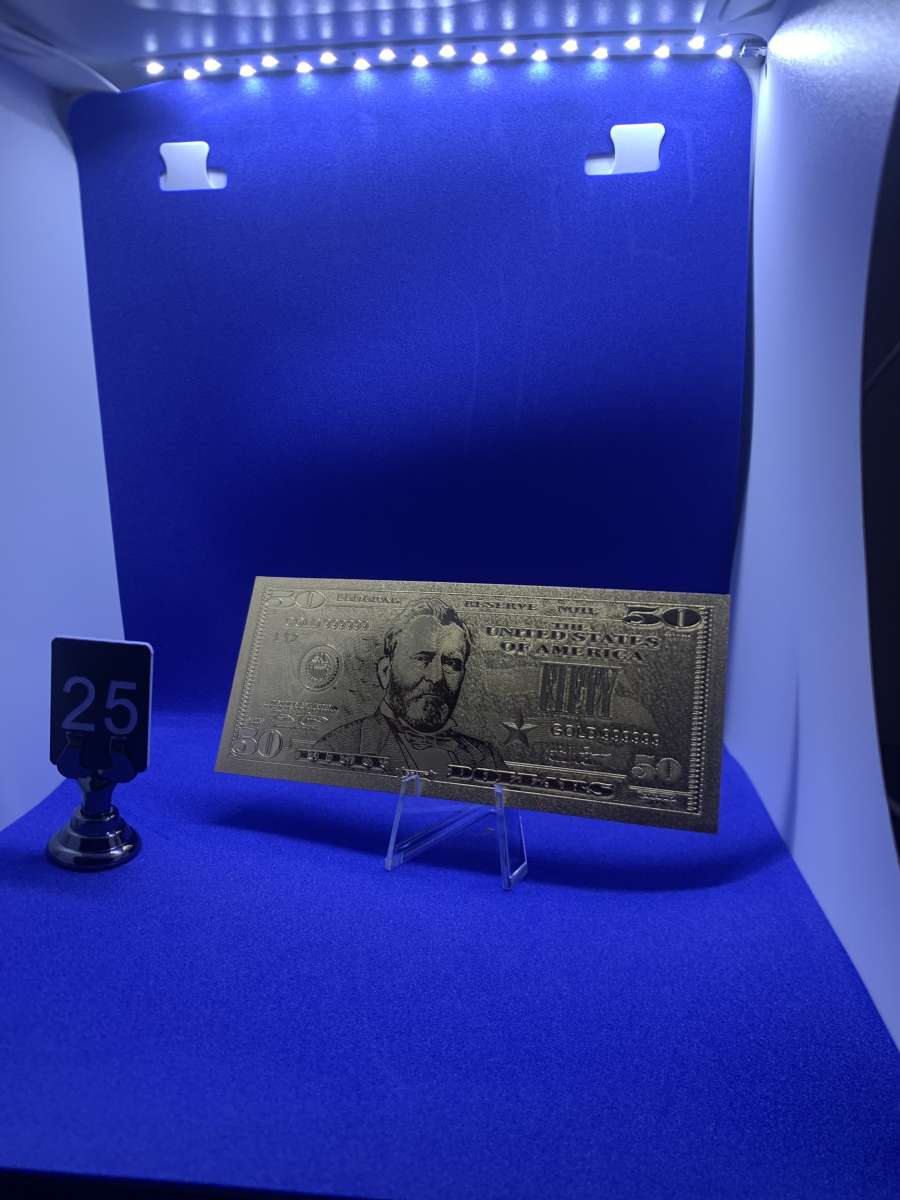 Gold Plated Collectors Bank Note