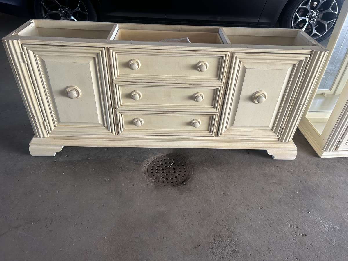 Antique Ashley Curio Cabinet