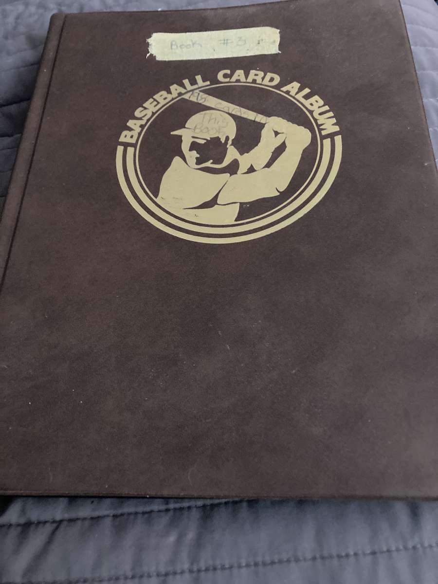 book of baseball cards