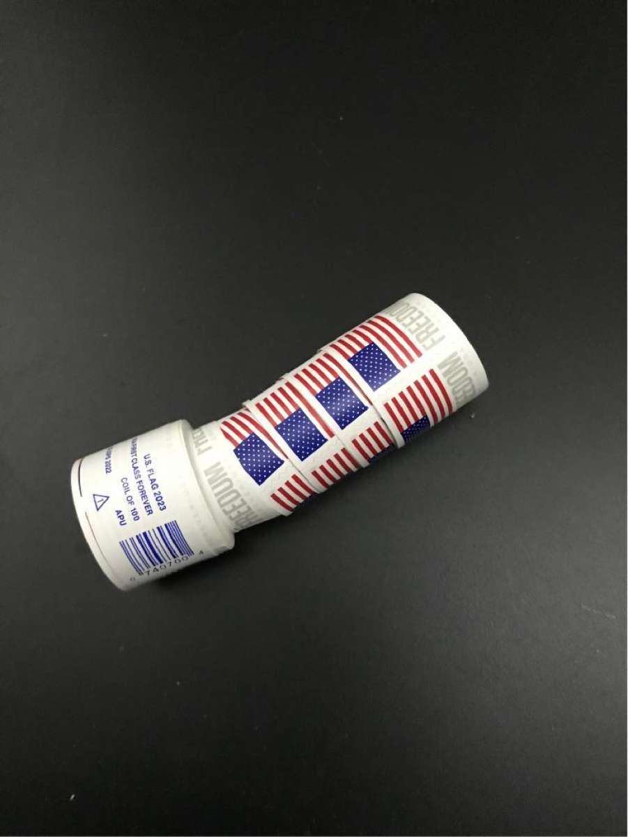 Forever Stamps 2023 Flag 10 coil rolls