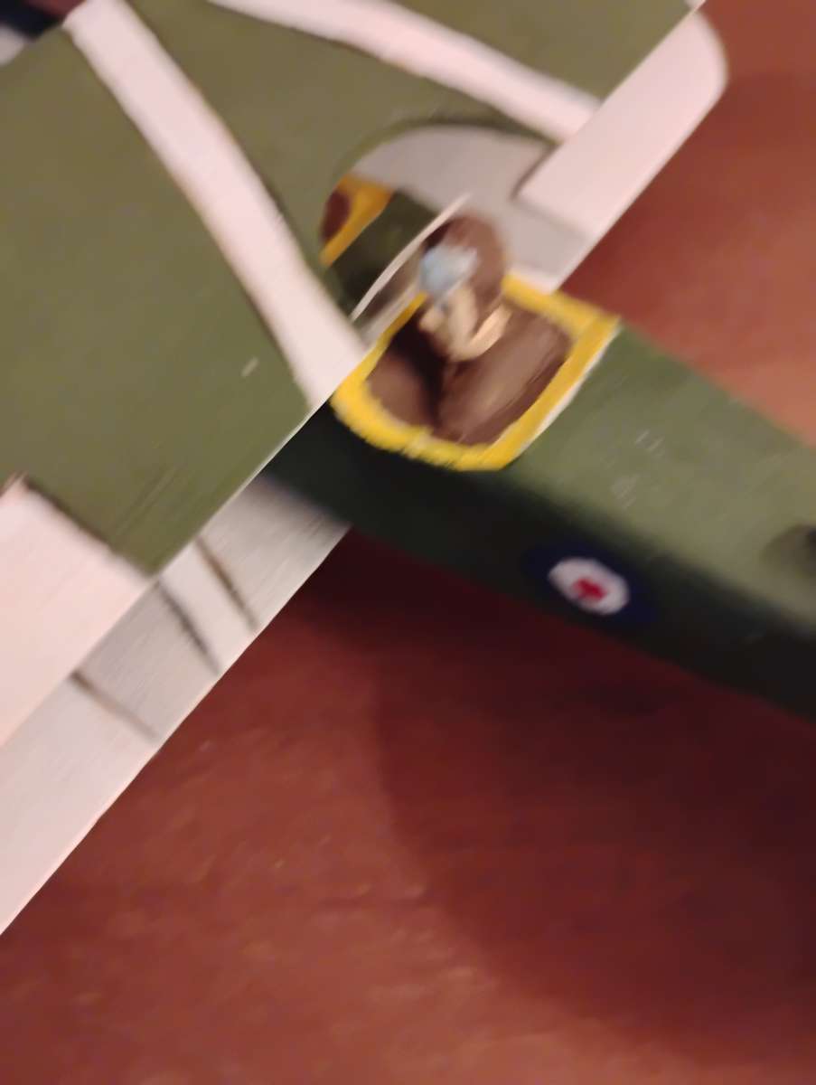 vintage world war 1 handmade model biplane
