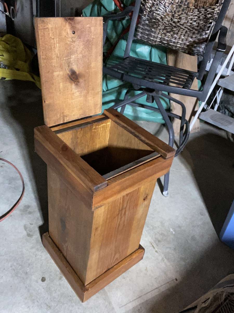 Vintage potato box