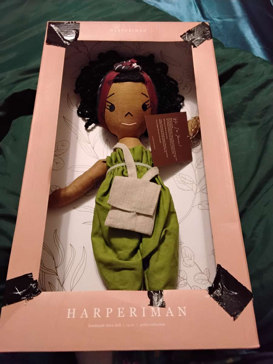 I am selling this super cute HARPERIMAN doll