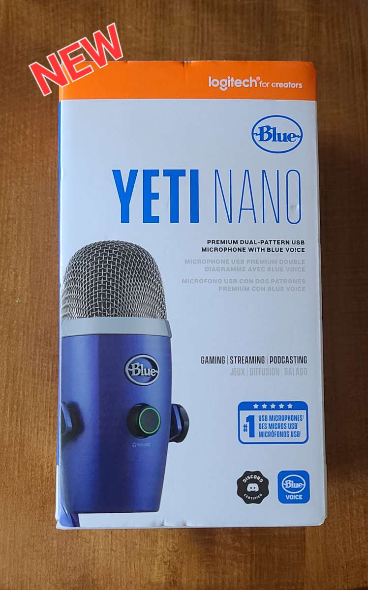 BRAND NEW Blue Yeti Nano Microphone