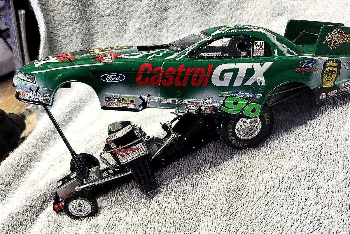 autographed john force