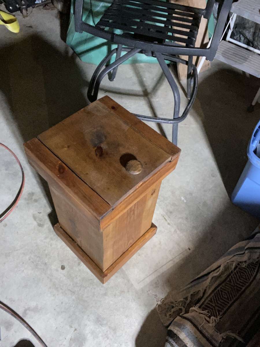 Vintage potato box