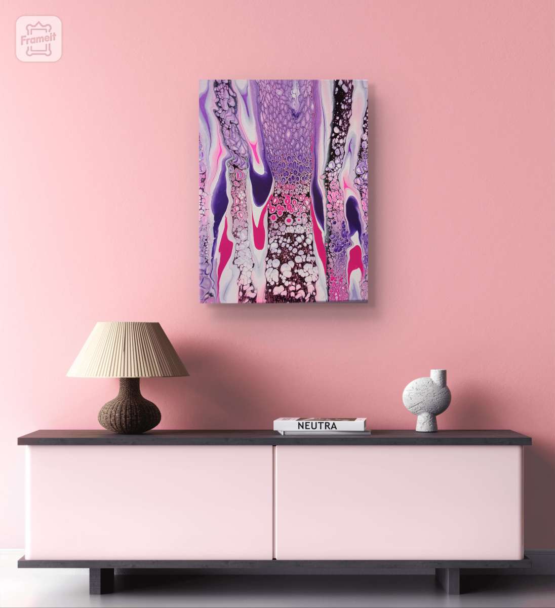 Beautiful acrylic painting