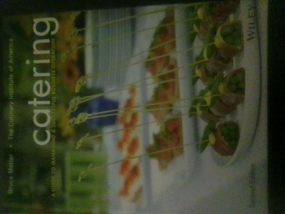 2nd Edition Catering Text Book from The Culinary Institute