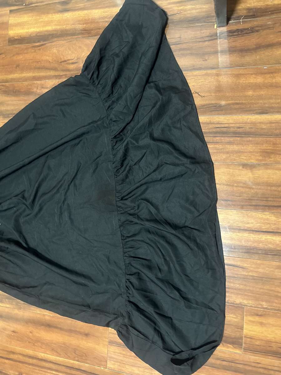 Long black Vintage Summer dress