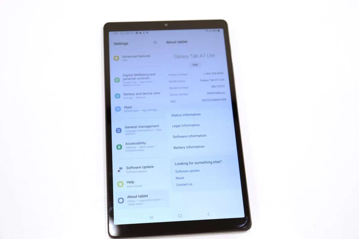 Samsung Galaxy A7 Lite   Great Condition