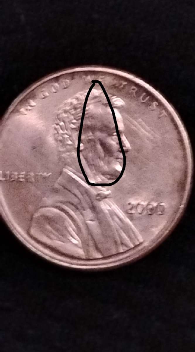 2000 Lincoln memorial penny