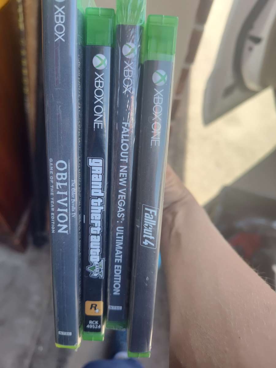 collection of console games