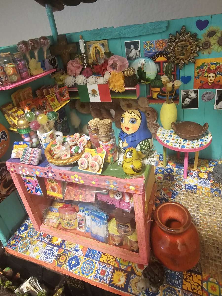 mini tienda estilo mexico