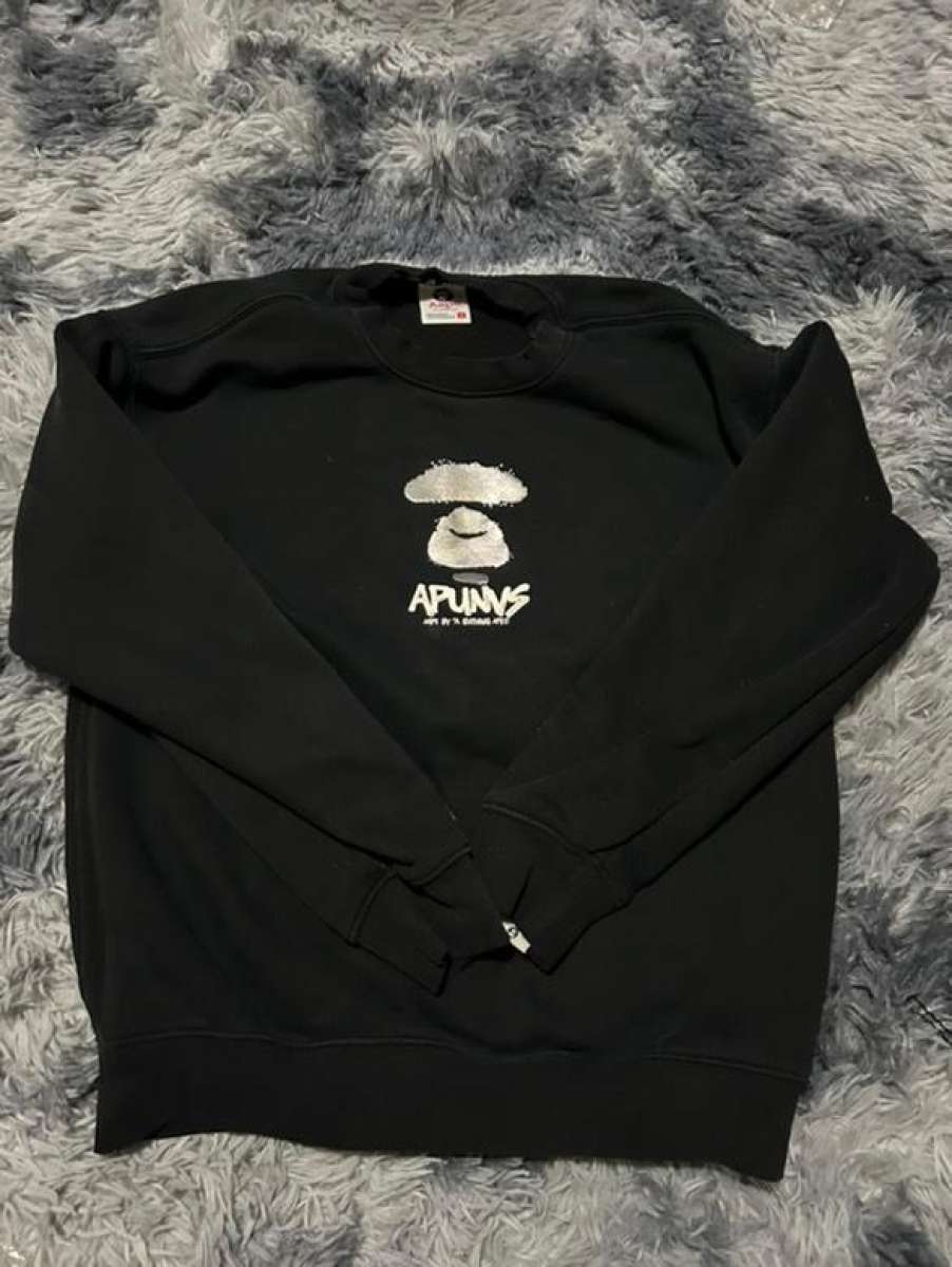 Black Bape Sweatshirt text me before buying