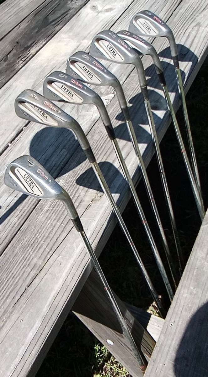 For Sale Assorted Used Golf Clubs with Name BrandBag