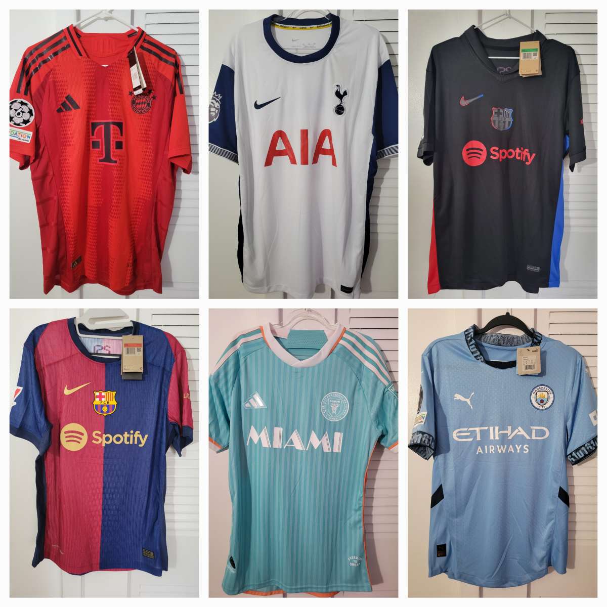 Jersey Soccer 2025 Player Version and Fan Size M L XL 2XL3XL