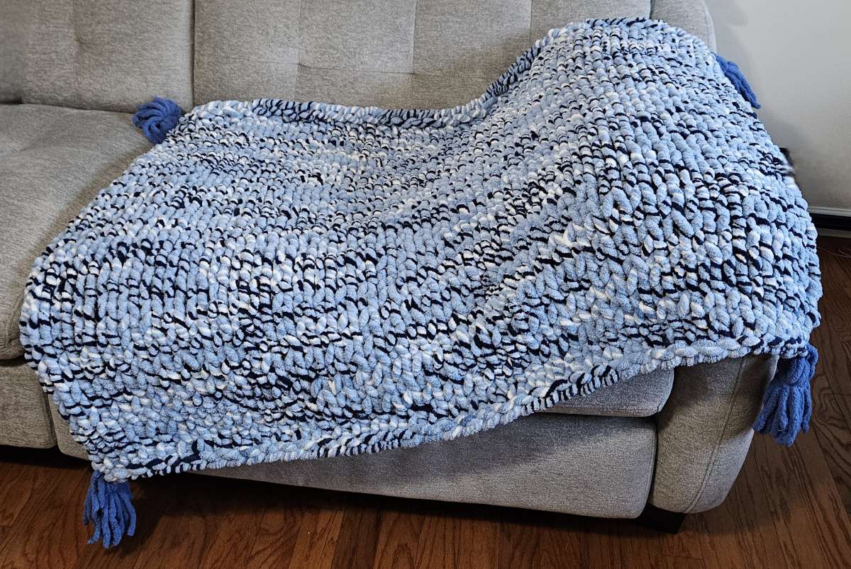 Carolina Themed Throw