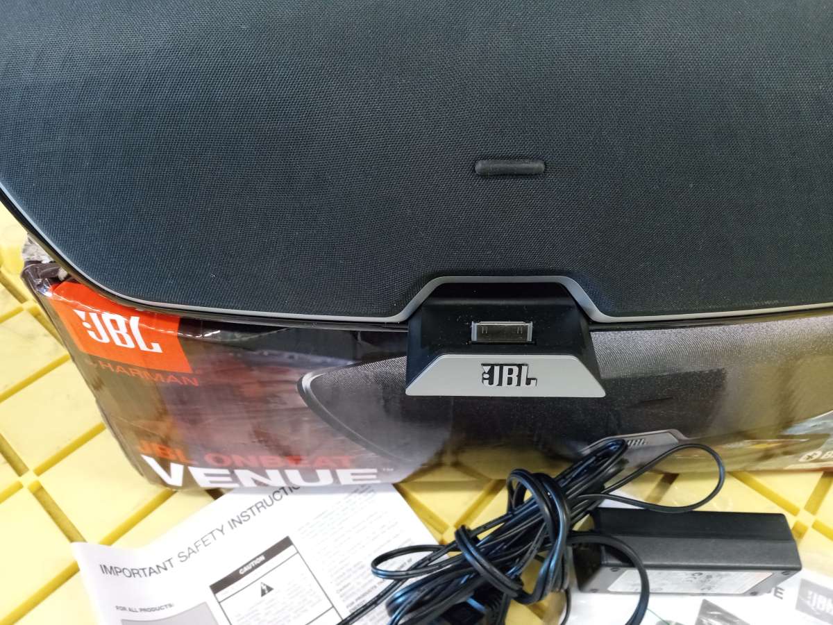 the JBL speaker model venue new