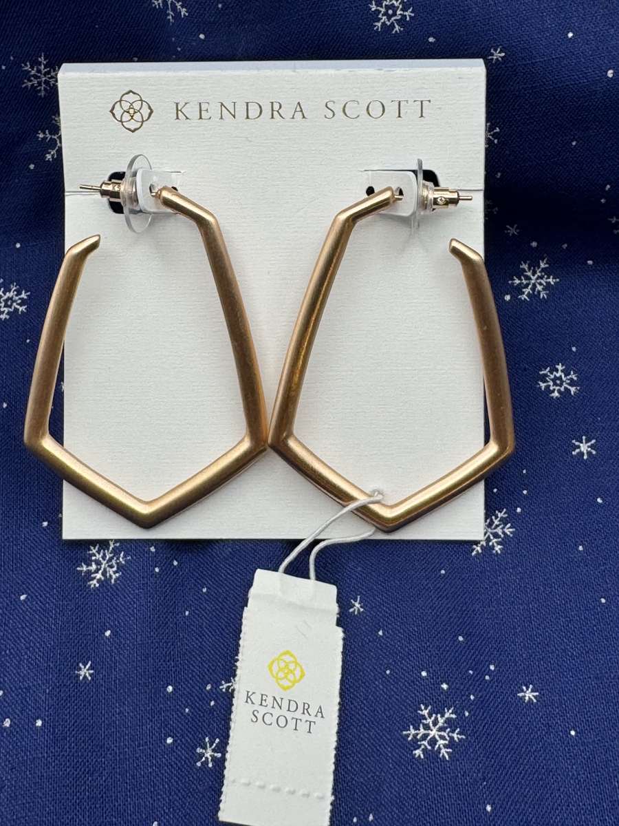 2015PITT Kendra Scott Lonnie Rose Gold Plated Over Brass Ang