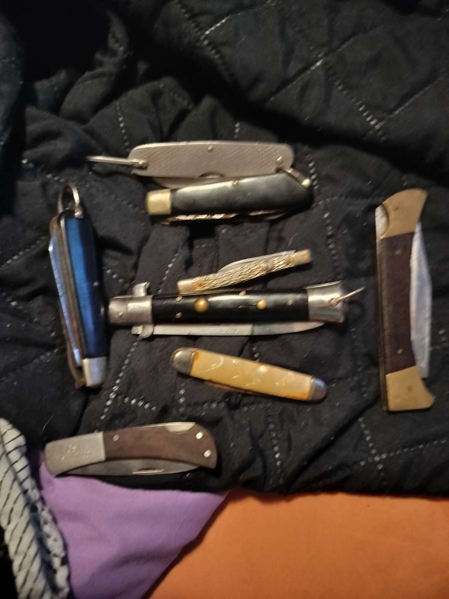old knives from all over the world