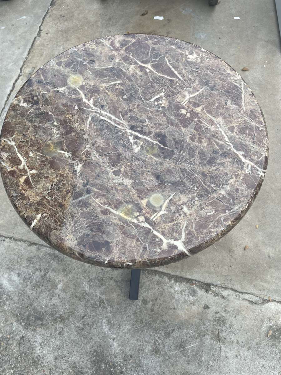 marble table